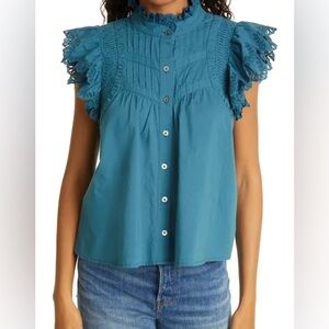 Sea New York Adrienne flutter sleeve